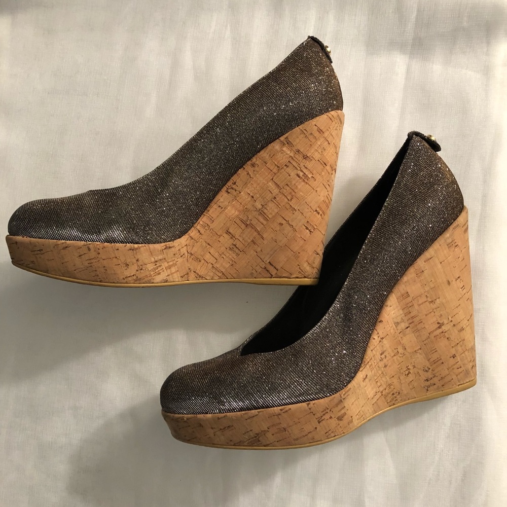 Stuart Weitzman Corkswoon Pyrite Wedge